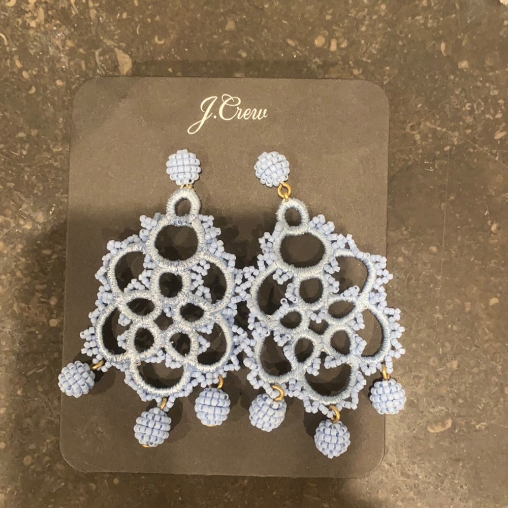 Blue earrings